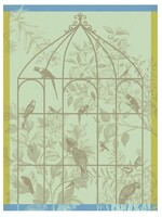 Le Jacquard Francais SONATE GREEN TEA TOWEL 24" x 31"