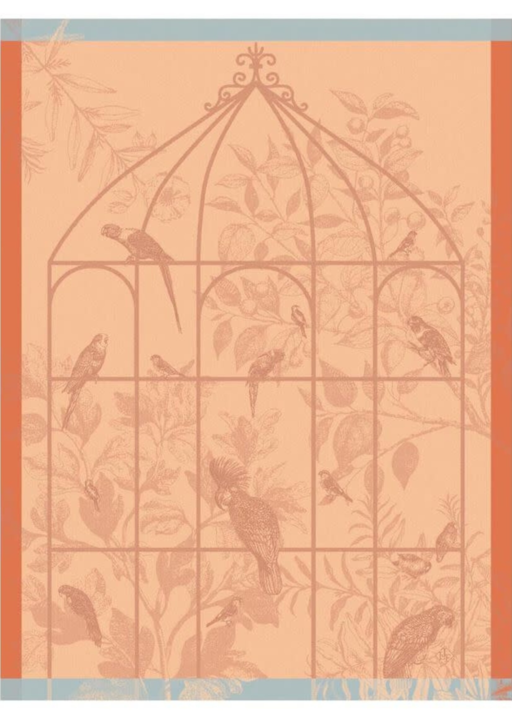 Le Jacquard Francais SONATE ORANGE TEA TOWEL 24" x 31"