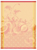 Le Jacquard Francais ECLATS DU MIDI FRAÎCHEUR RED TEA TOWEL 24"  x 31"