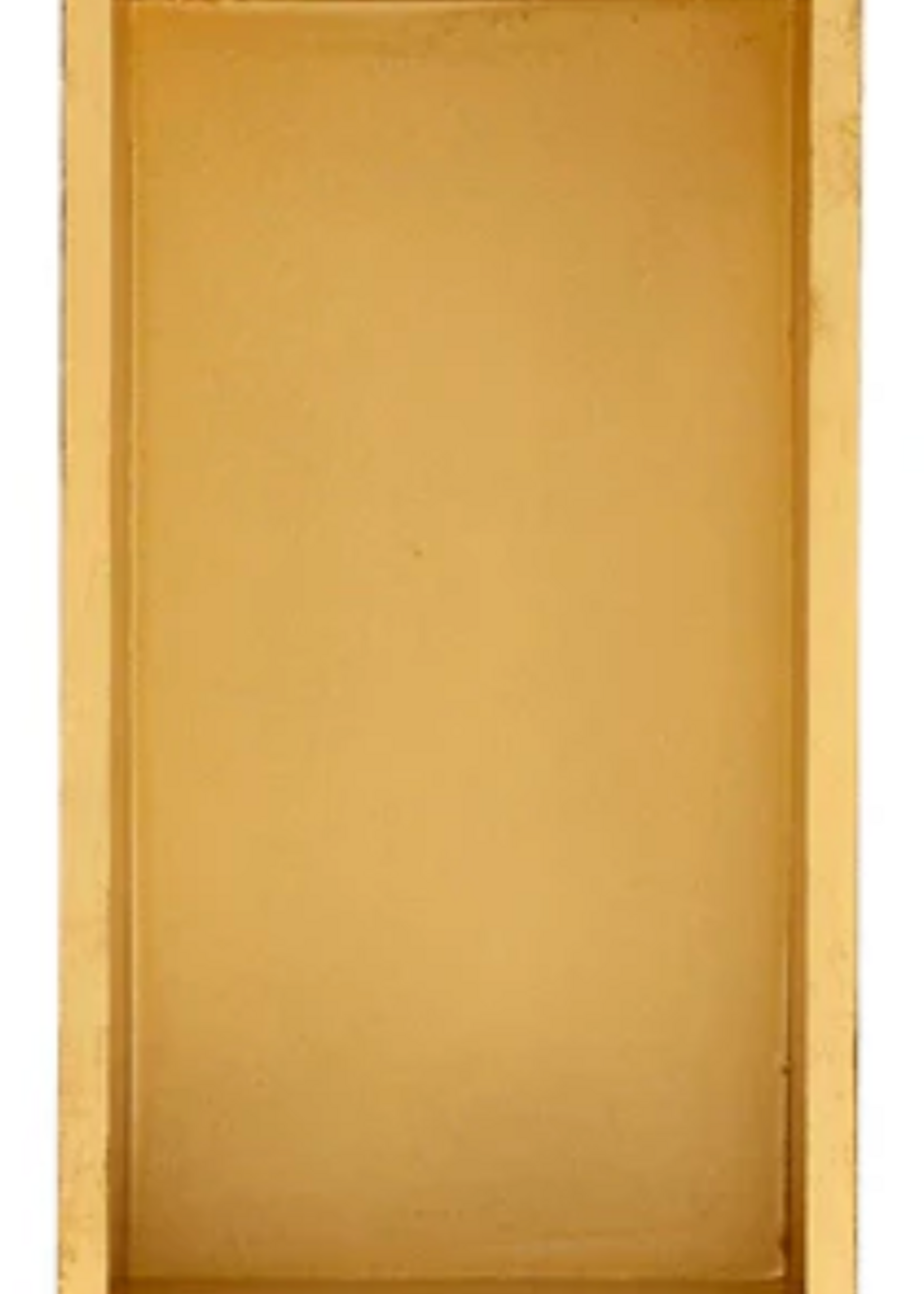 Vietri Florentine Wooden Accessories Gold Guest Towel Napkin Holder