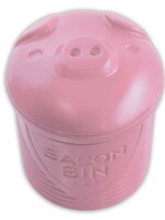 Bacon Bin Grease Holder Pink Pig