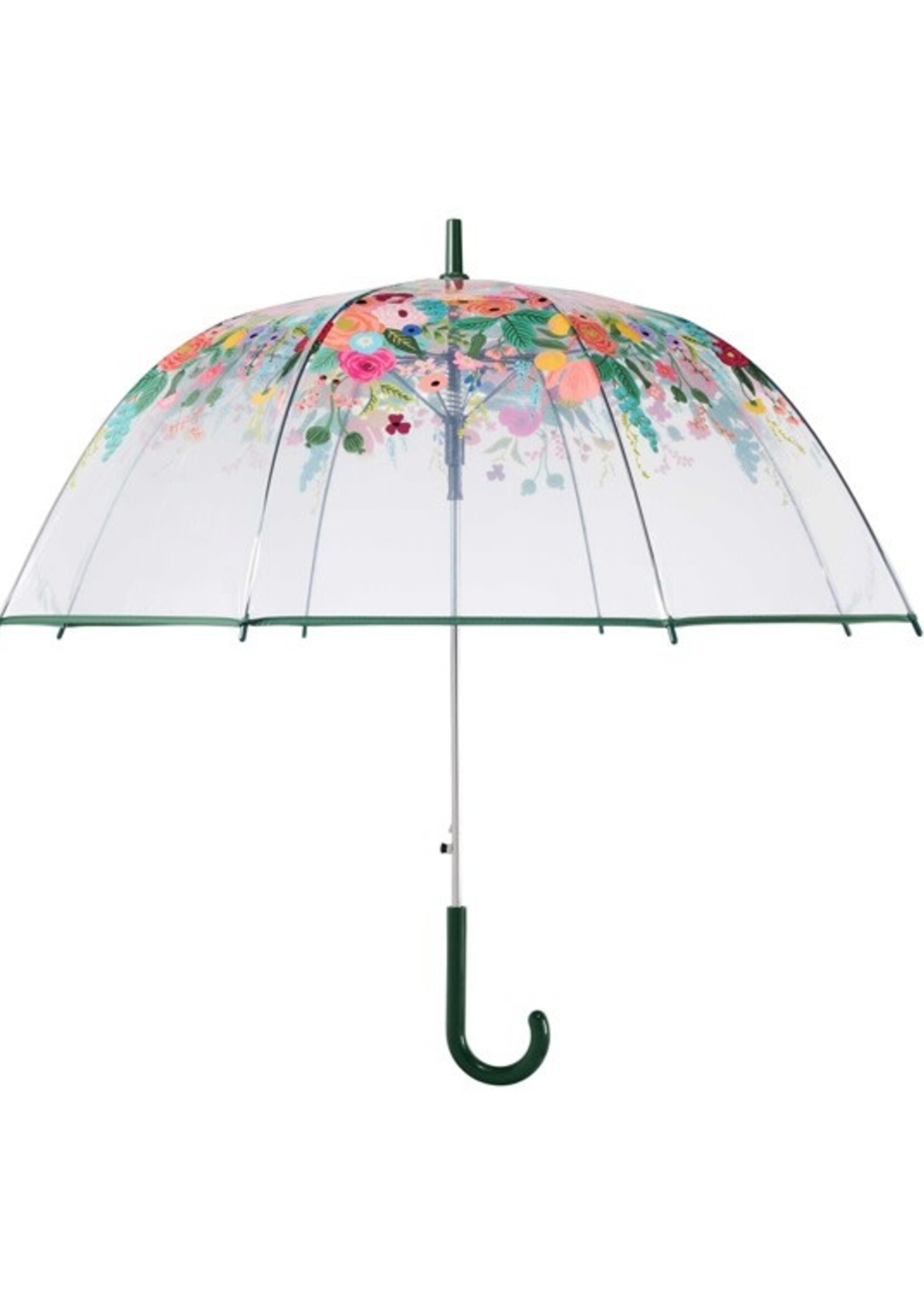 Rifle Paper Garden Party Clear Umbrella