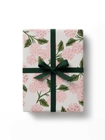 Rifle Paper Pink Hydrangea Continous Wrapping Roll