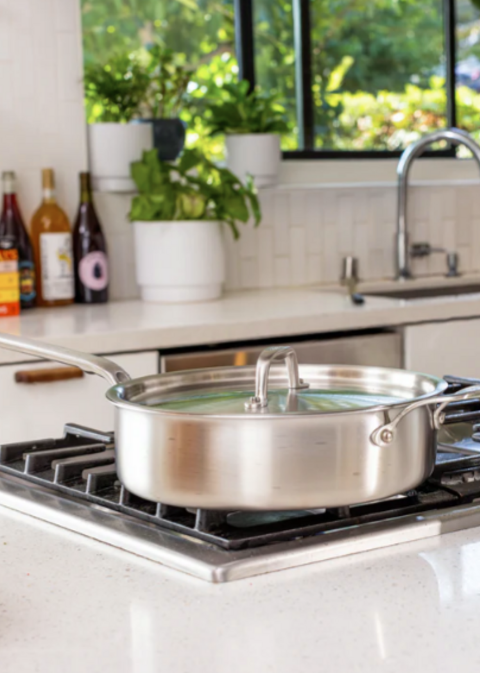 Heritage Steel EATER 4 Quart Sauté with Lid