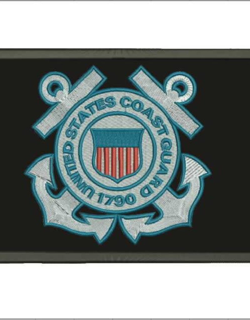 Coast Guard Crest Hook and Loop Patch