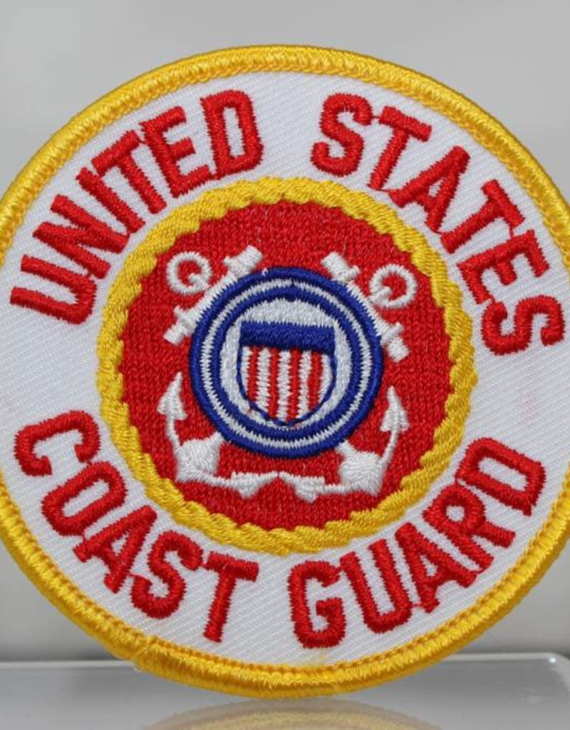 Coast Guard 3'' Round Patch