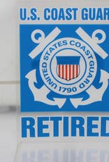 Coast Guard Retired Decal