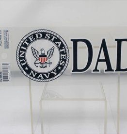 Navy Dad Decal