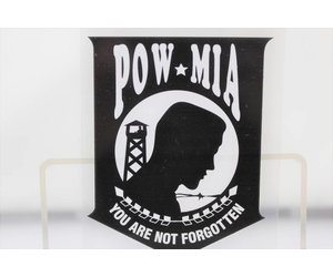 thumbnail image 2 of POW MIA You Are Not Forgotten Garden Flag – 12x18, Embroidered, Polyester, USA Theme, Southbeach 2 of 6