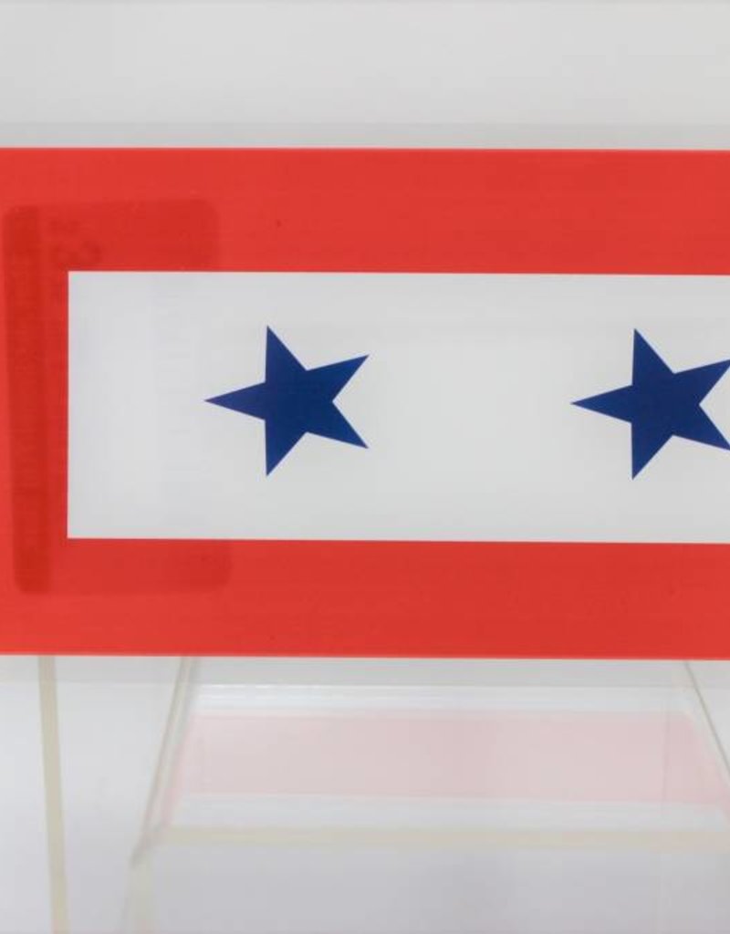 flag with two stars