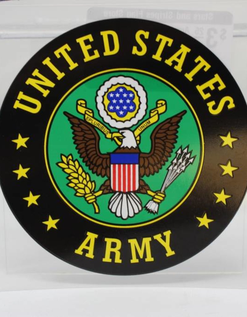 Army Crest Decal