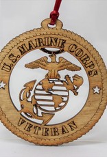 Marine Veteran Ornament
