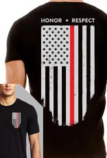 Thin Red Line Honor Respect T-Shirt