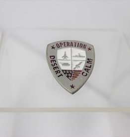 Operation Desert Calm  Lapel Pin