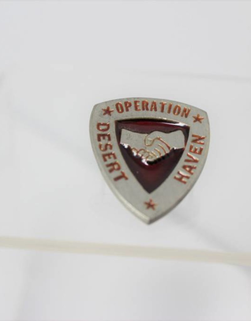 Operation Desert Calm  Lapel Pin