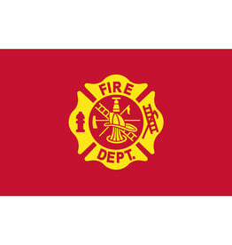 Fire Department 3x5' Nylon Flag