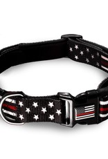 Thin Red Line Pet Collar Small