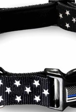 Thin Blue Line Pet Collar Medium