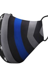 Thin Blue Line Face Mask One Size