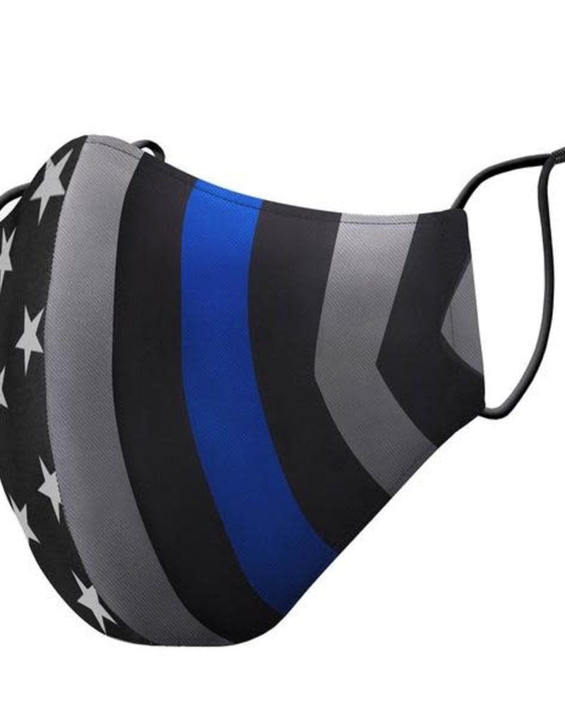 Thin Blue Line USA Thin Blue Line Face Mask One Size