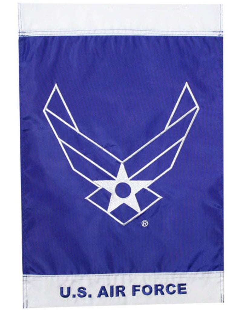 Mitchell Proffitt Airforce 12"x18" Embroidered Nylon Garden Flag