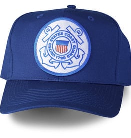 Coast Guard Baseball Cap w/ Patch Royal Blue