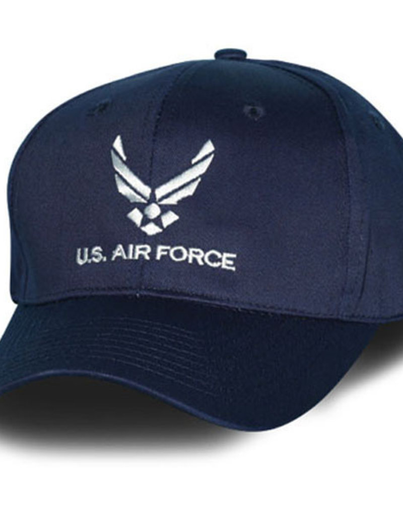 Air Force Wings Logo Baseball Cap Navy