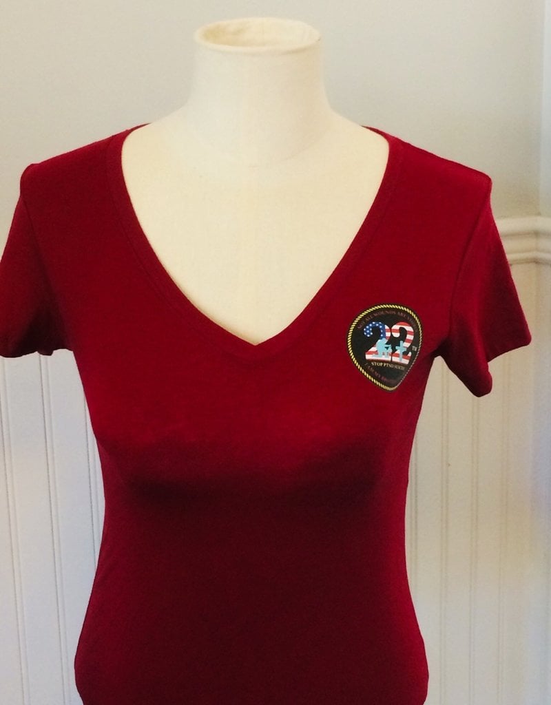 Stop 22 Women's V-Neck T-Shirt