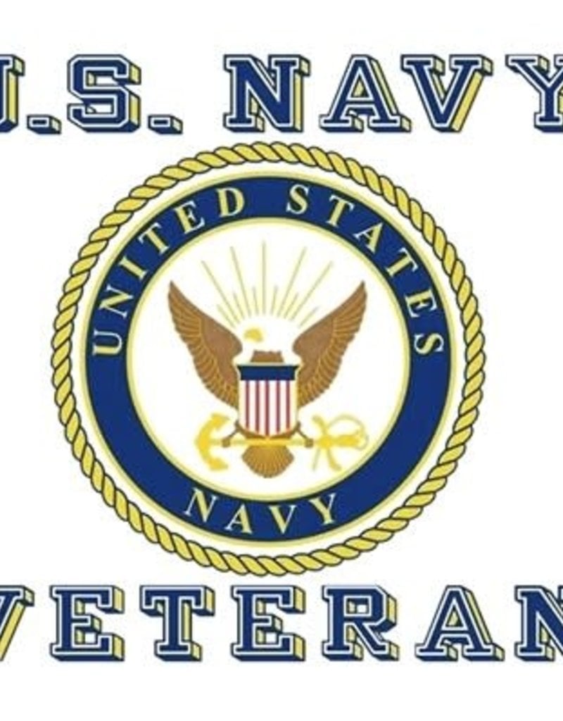 U.S. Navy Veteran Decal