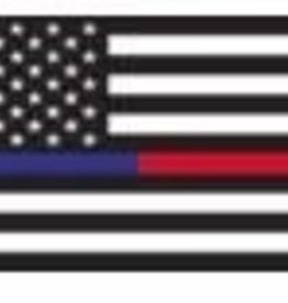 American Flag Thin Blue & Thin Red Line