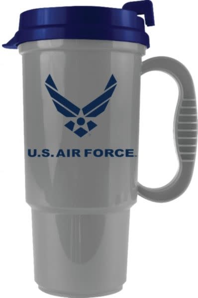 16oz Plastic-Free Travel Mug - Navy Blue (Without Logo Temporarily