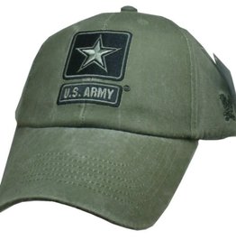 Army w/ Star Logo Baseball Cap (OD Green)