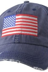 USA Flag Mesh Cap