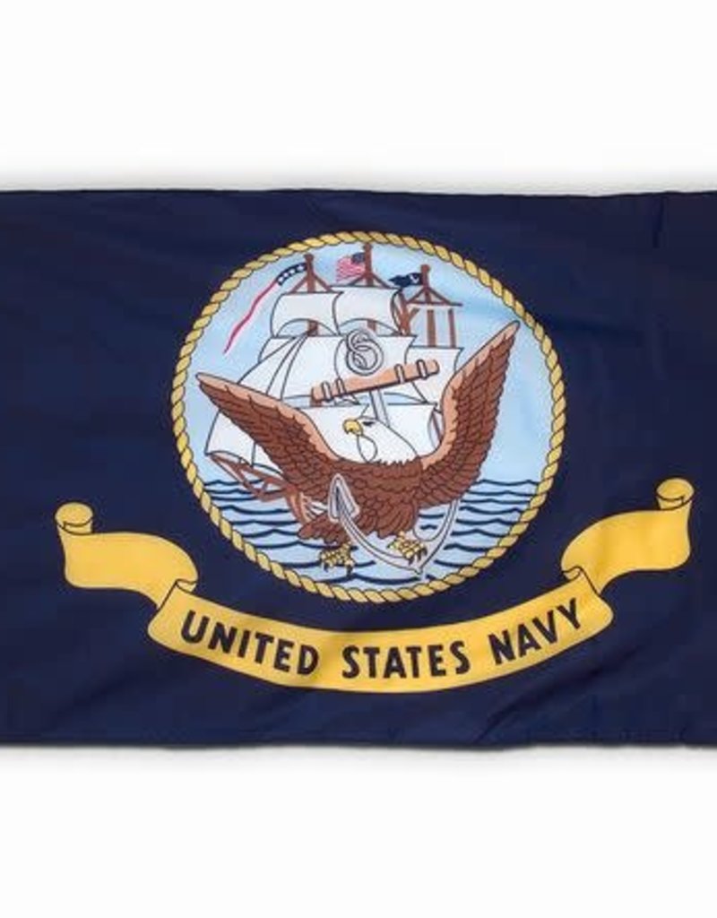 Navy Nylon Flag