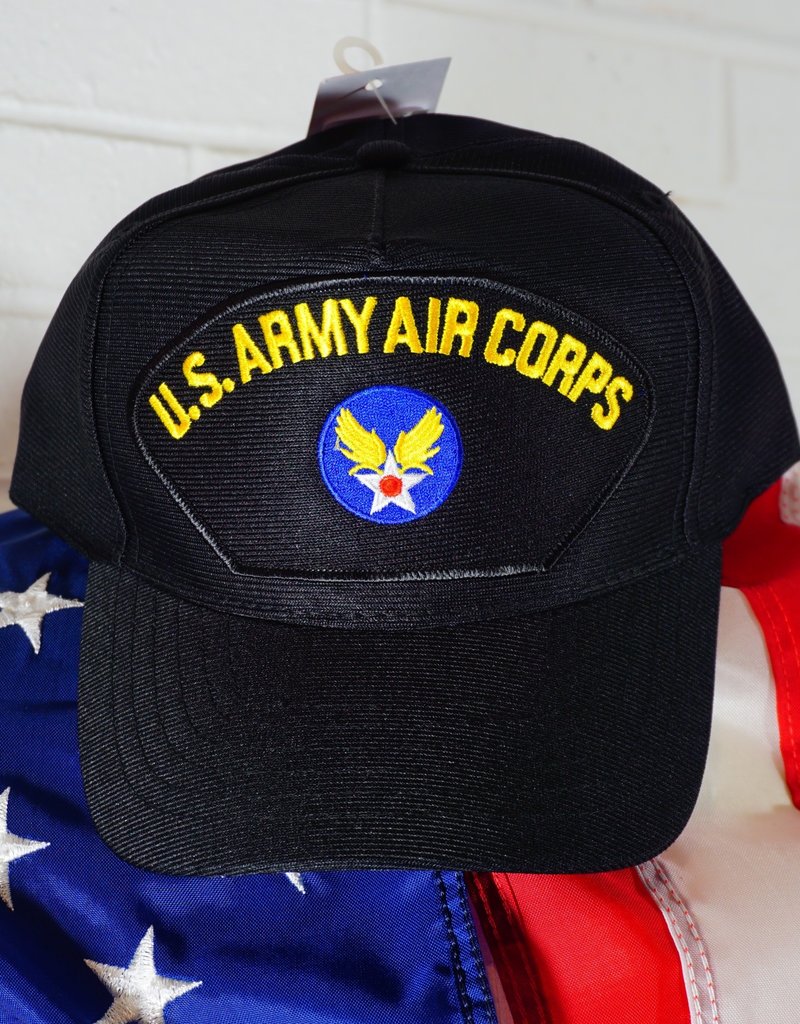 Army Air Corps Baseball Cap (Black)