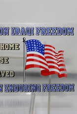 Operation Iraqi Freedom/Operation Enduring Freedom Welcome Home Decal