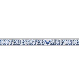 United States Air Force with Symbol Window Strip Decal