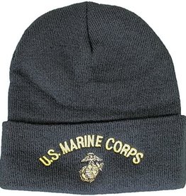 US Marine Corps Watch Cap Black