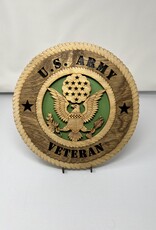 Army Veteran Large Plaque