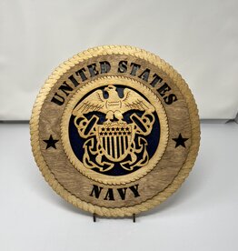 Navy LG Plaque Locally Made