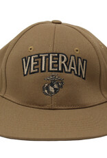 Marine Corps Veteran with Eagle, Globe and Anchor Baseball Cap