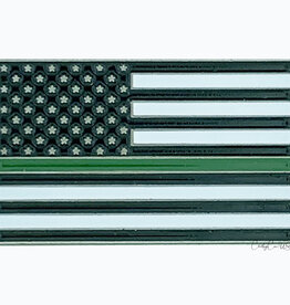 Thin Green Line Lapel Pin