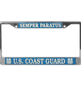 Semper Paratus License Plate Frame