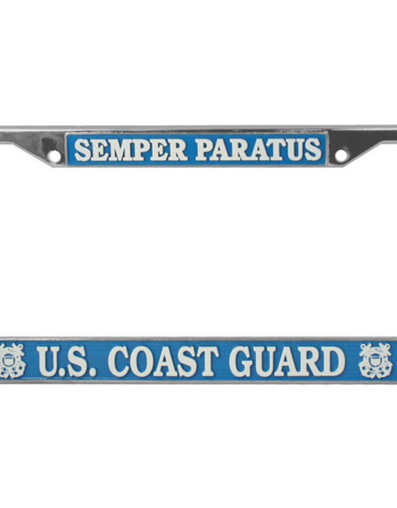 Semper Paratus License Plate Frame