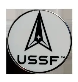 United States Space Force (USSF) Design on 3/4" Lapel Pin