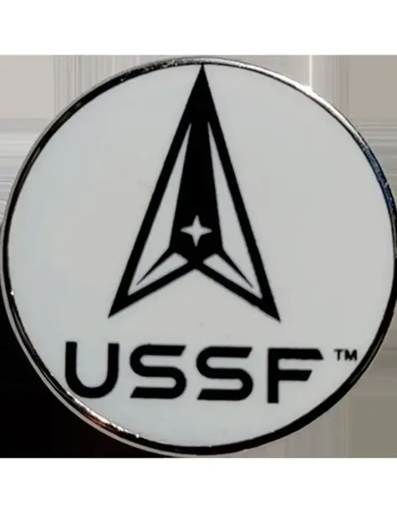 United States Space Force (USSF) Design on 3/4" Lapel Pin