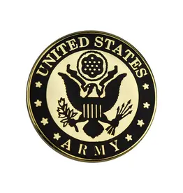 US Army Crest on 3/4" Lapel Pin