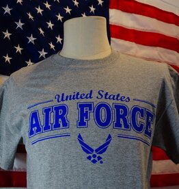 Grey Air Force w/Air Force Symbol T-Shirt