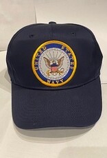 Navy Cap with Crest Patch