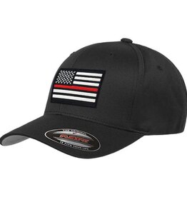 Thin Red Line Flex Fit Baseball Cap